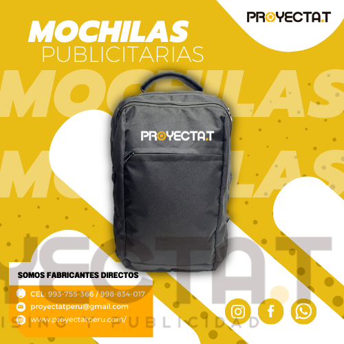 Faraon Onix - MOCHILAS MERCHANDISING NYLON