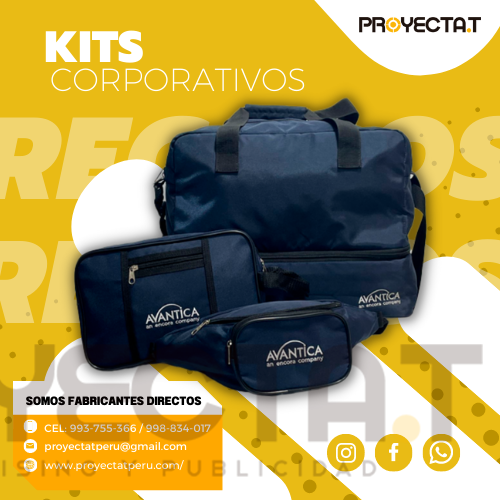 Proyectat Perú - KIT DE MALETIN REGALOS CORPORATIVOS