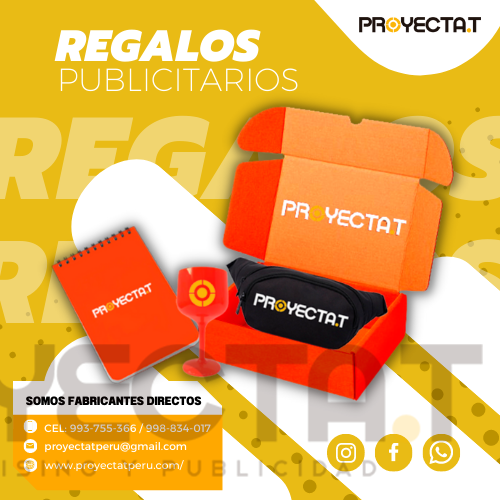 Proyectat Perú - KIT DE MERCHANDISING