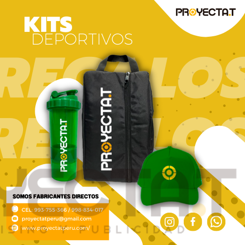 Proyectat Perú - KIT DEPORTIVO PARA EMPRESAS