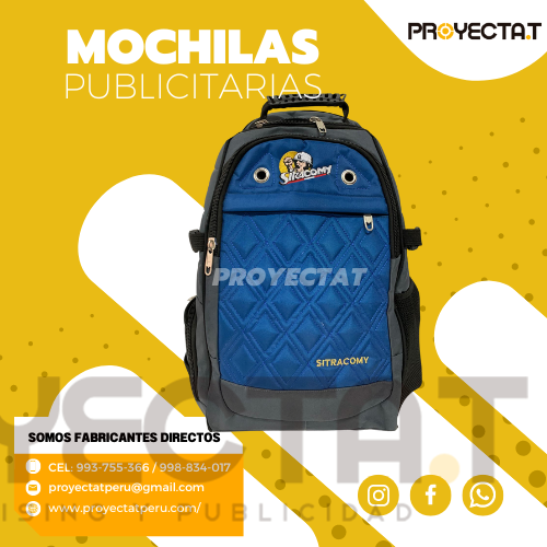 Faraon Onix - MOCHILAS PUBLICITARIAS OJAL