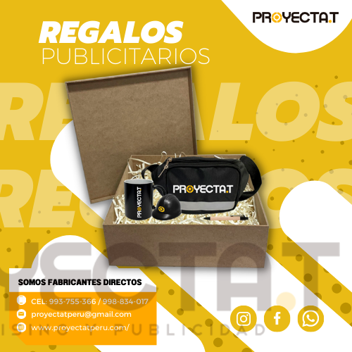 Proyectat Perú - REGALOS CORPORATIVOS PARA EMPRESAS