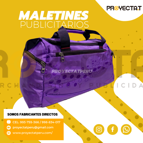 MALETINES DEPORTIVOS PUBLICITARIOS MORA