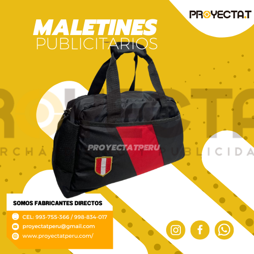 MALETIN PUBLICITARIO PERU