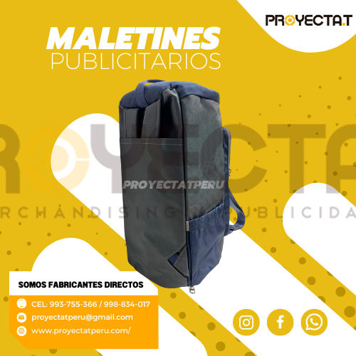 MALETINES PUBLICITARIOS DOBLE FUNCION