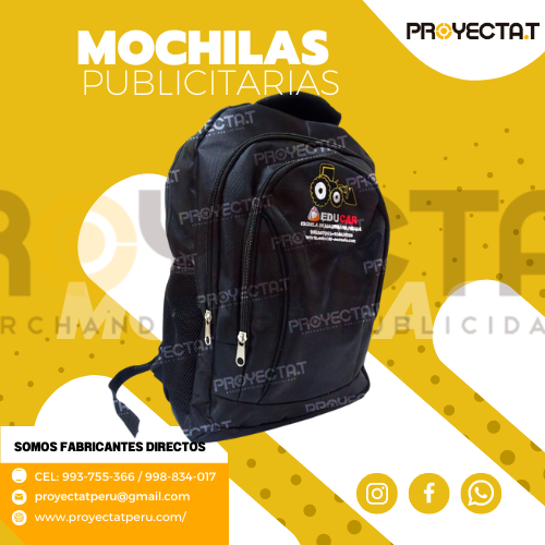 MOCHILAS PUBLICITARIAS SPU