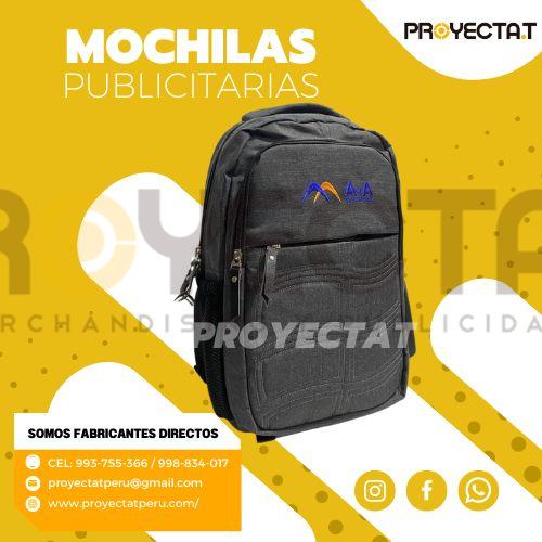 MOCHILAS PROMOCIONALES  BORDADAS