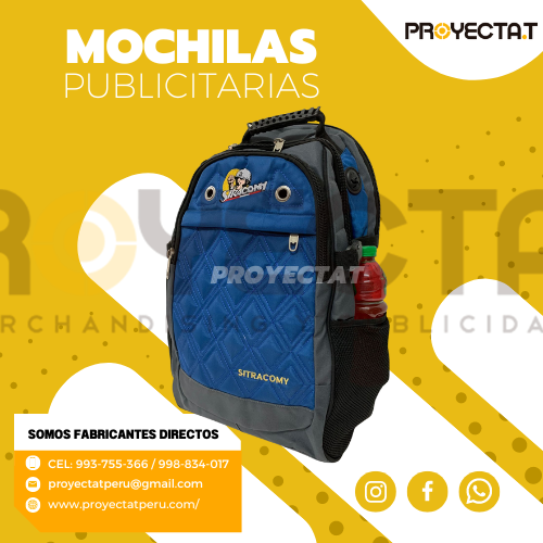 MOCHILAS PUBLICITARIAS OJAL