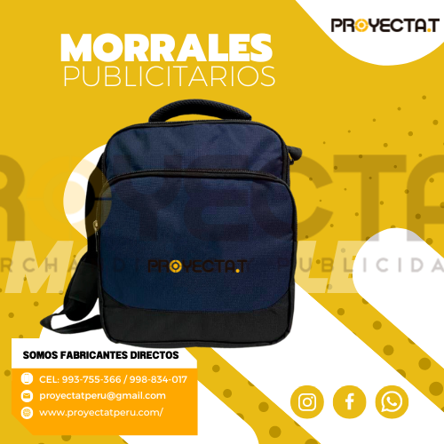 MORRALES PUBLICITARIOS LONA AZUL